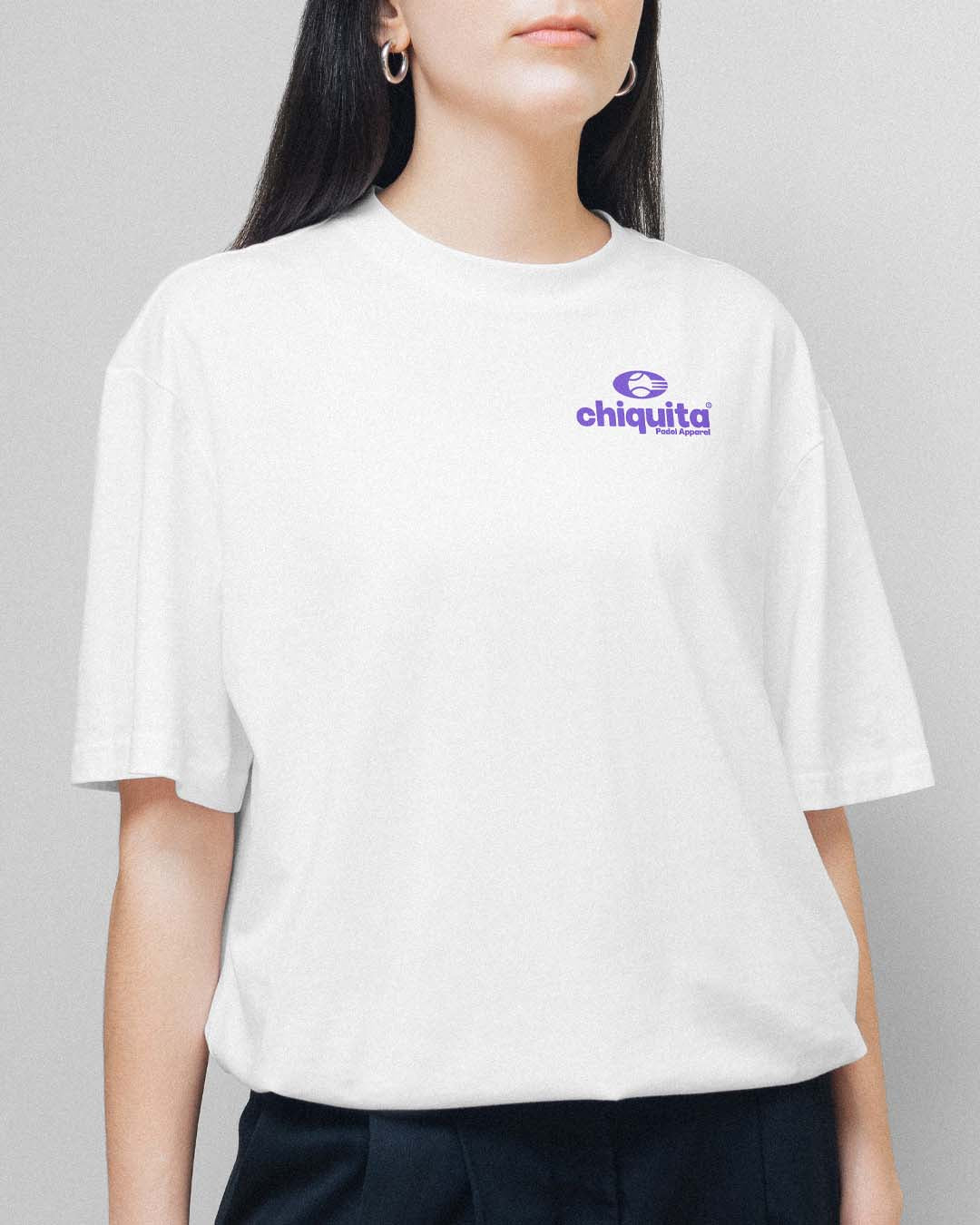 face avant tshirt oversize chiquita trophy